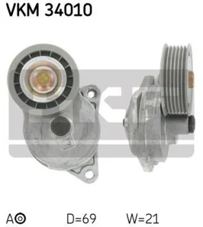 Ролик натяжной ремня поликлинового (приводного) SKF VKM34010