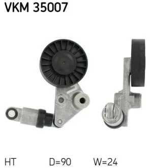 Ролик натяжной ремня поликлинового (приводного) SKF VKM35007