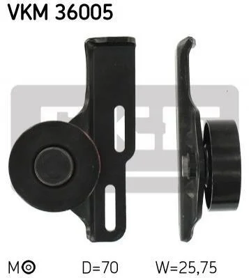 Ролик модуля натяжителя ремня SKF VKM 36005 (фото 1)