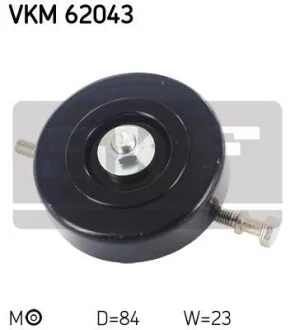 Фото 1 - ролик модуля натяжителя ремня SKF VKM 62043 Ролик модуля натяжителя ремня SKF VKM 62043 (фото 1)