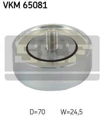 Обводний ролик SKF VKM 65081 (фото 1)