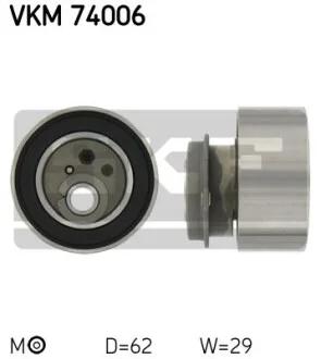 Ролик ремня ГРМ, 62 мм SKF VKM74006