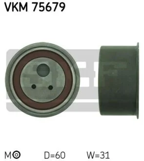 Ролик ремня ГРМ, 60 мм SKF VKM 75679