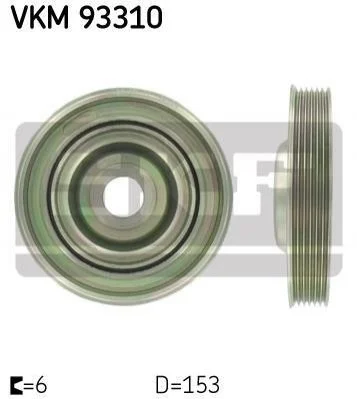 Шкив коленчатого вала 153 мм SKF VKM 93310 (фото 1)