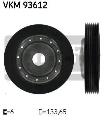 Шкив коленчатого вала SKF VKM 93612 (фото 1)