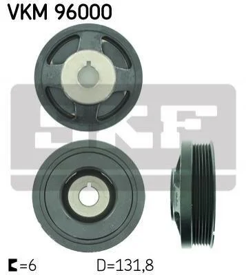 Шків колінчастого валу SKF VKM 96000 (фото 1)