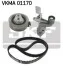 Комплект ременя ГРМ 150 зубців SKF VKMA 01170 (фото 2)