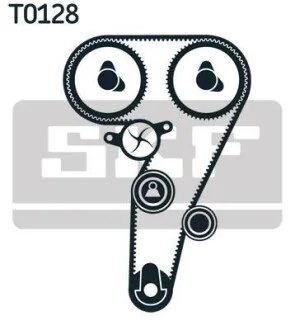 Комплект ременя ГРМ 168 зубців SKF VKMA 02183