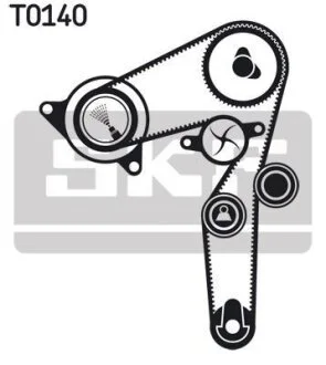 Комплект зубчастого ременя SKF VKMA 02194