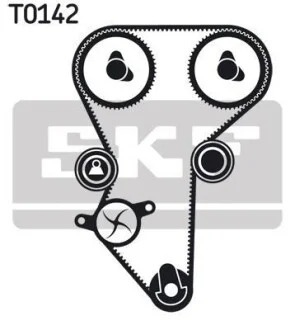 Комплект ременя ГРМ 136 зубців SKF VKMA 03214