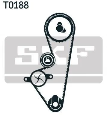 Роликовый модуль натяжителя ремня (ролик, ремень) SKF VKMA 03253 (фото 1)