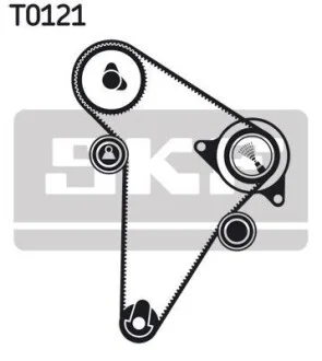 Комплект ременя ГРМ 141 зубців SKF VKMA 03300
