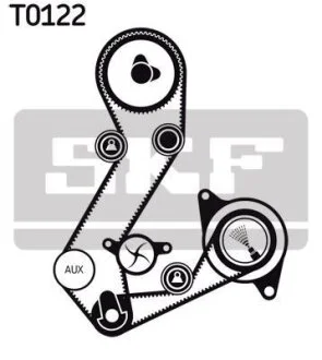 Роликовий модуль натягувача ременя (ролик, ремінь) SKF VKMA 04107