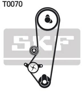 Комплект ремня ГРМ 97 зубцов SKF VKMA 04201