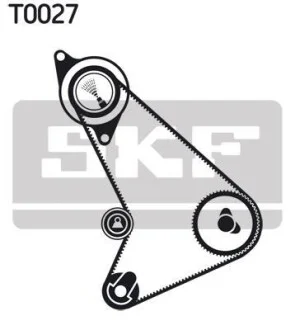 Комплект ремня ГРМ 130 зубцов SKF VKMA 04301