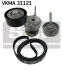 Роликовый модуль натяжителя ремня (ролик, ремень) SKF VKMA 31121