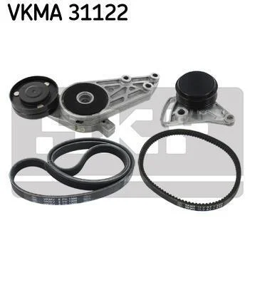 Роликовий модуль натягувача ременя (ролик, ремінь) SKF VKMA 31122 (фото 1)