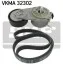 Комплект ремня генератора SKF VKMA32302