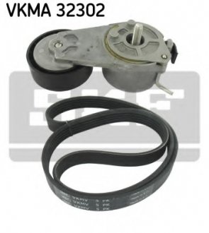 Ремкомплект ГРМ ALFA ROMEO/OPEL Mito/Combo "1,2-1,4 "05>> SKF VKMA32302
