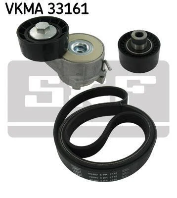Комплект ременів поліклинових (Вир-во) SKF VKMA 33161 (фото 1)