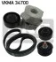Комплект ременя генератора SKF VKMA 34700