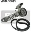 Комплект ременя генератора SKF VKMA 35013