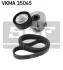 Комплект доріжкового ремня SKF VKMA 35045 (фото 1)