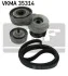 Комплект ременя генератора SKF VKMA 35314 (фото 1)