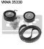 Комплект ремня генератора SKF VKMA 35330