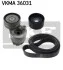 Комплект ременя генератора SKF VKMA 36031