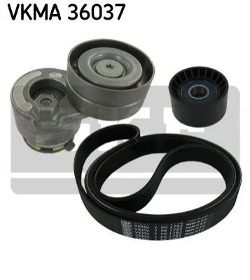Комплект ремня генератора SKF VKMA36037 (фото 1)