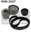 Комплект ременя генератора SKF VKMA36037
