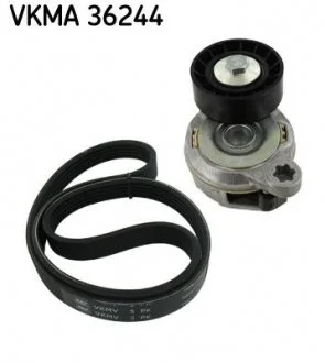 Комплект ремня генератора SKF VKMA 36244