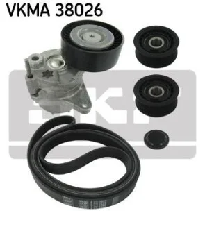 Комплект ремня генератора SKF VKMA 38026