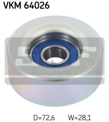 Комплект ремня генератора SKF VKMA 64111 (фото 1)