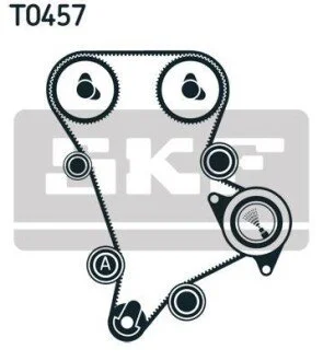 Комплект ременя ГРМ 152 зубців SKF VKMA 94509-2