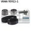 Комплект ремня ГРМ 187 зубцов SKF VKMA 95913-1