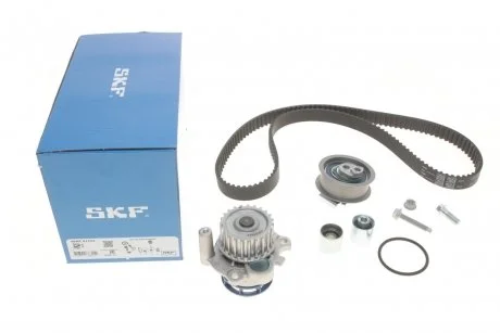 Ремінь ГРМ, комплект із водяним насосом SKF VKMC 01222