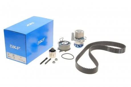 Ремінь ГРМ, комплект із водяним насосом SKF VKMC 01250-2