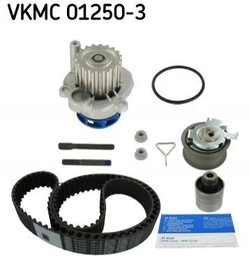 Роликовый модуль натяжителя ремня (ролик, ремень, насос) SKF VKMC 01250-3 (фото 1)