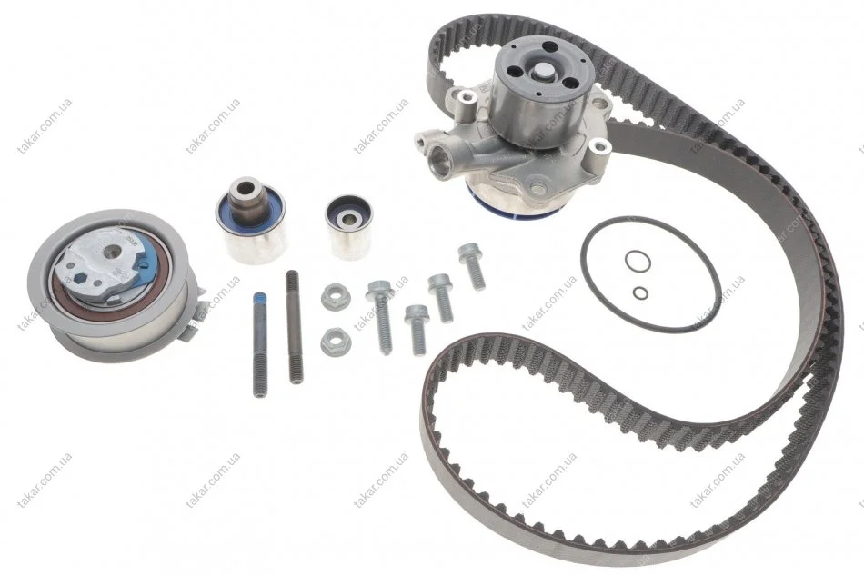 Комплект (ремень+ролик+насос) SKF VKMC01278-2 (фото 1)