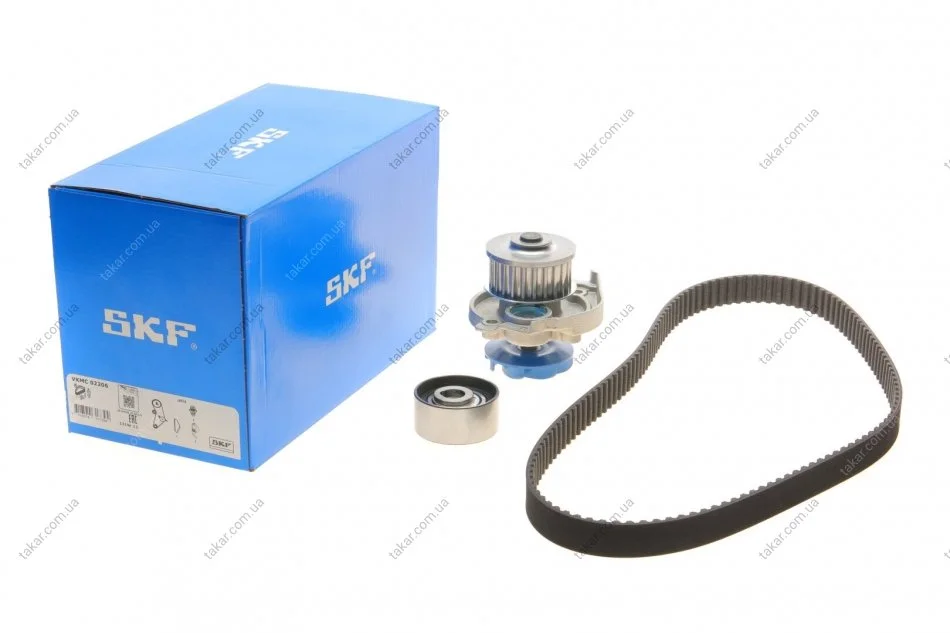 Роликовый модуль натяжителя ремня (ролик, ремень, насос) SKF VKMC 02206 (фото 1)