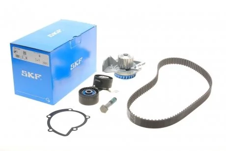 Ремень ГРМ, комплект с водяным насосом SKF VKMC 03205