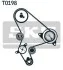 Роликовый модуль натяжителя ремня (ролик, ремень, насос) SKF VKMC 03266 (фото 2)