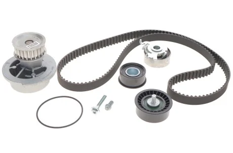 Ремень ГРМ, комплект с водяным насосом SKF VKMC05150-3