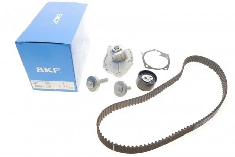 Ремінь ГРМ, комплект із водяним насосом SKF VKMC 06134-2