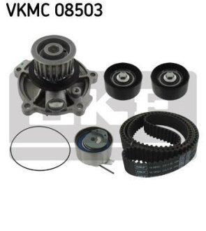 Роликовий модуль натягувача ременя (ролик, ремінь, помпа) SKF VKMC 08503