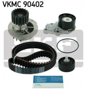 Роликовий модуль натягувача ременя (ролик, ремінь, помпа) SKF VKMC90402