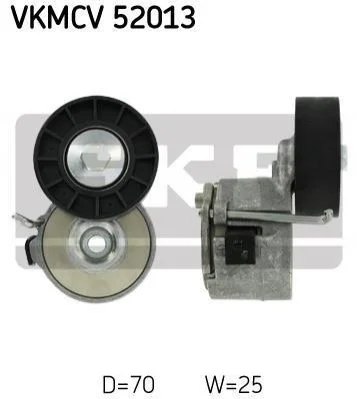 Роликовый модуль натяжителя ремня SKF VKMCV 52013 (фото 1)