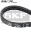 Ремінь (вир-во) SKF VKMV3PK648 (фото 1)